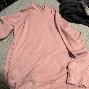 Men's Pink Hoodie Sweater